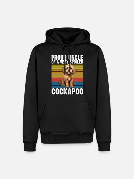 Cockapoo Gifts - Men’s Premium Organic Hoodie - black