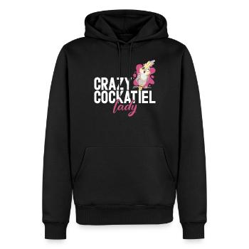 Cockatiel Gifts - Männer Premium Bio Hoodie - Schwarz - Vorne - Nico (187cm)
