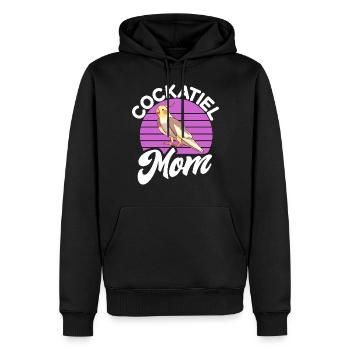 Cockatiel Gifts - Männer Premium Bio Hoodie - Schwarz - Vorne - Nico (187cm)