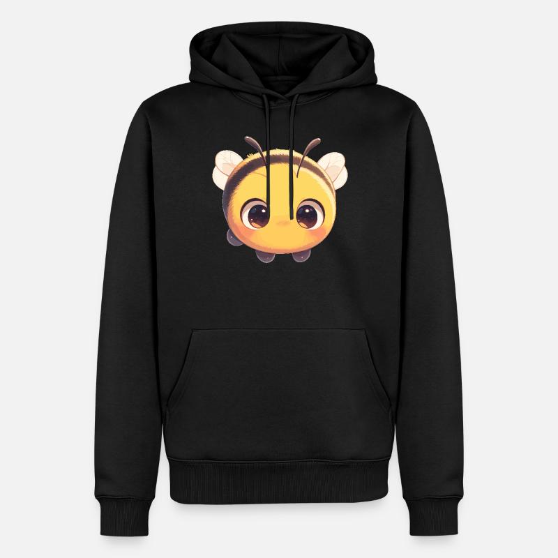 Abeilles Abeille - Sweat à capuche Premium bio Homme - noir