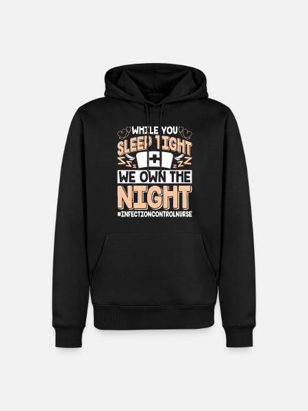 Caregiver Infection Control - Men’s Premium Organic Hoodie - black