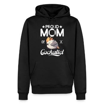Cockatiel Gifts - Männer Premium Bio Hoodie - Schwarz - Vorne - Nico (187cm)