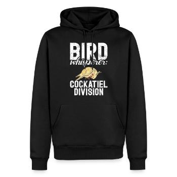 Cockatiel Gifts - Männer Premium Bio Hoodie - Schwarz - Vorne - Nico (187cm)