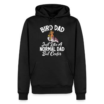 Cockatiel Gifts - Männer Premium Bio Hoodie - Schwarz - Vorne - Nico (187cm)