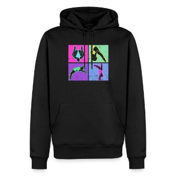 Wassersport Sprungbrett Taucher - Männer Premium Bio Hoodie - Schwarz - Vorne - Nico (187cm)