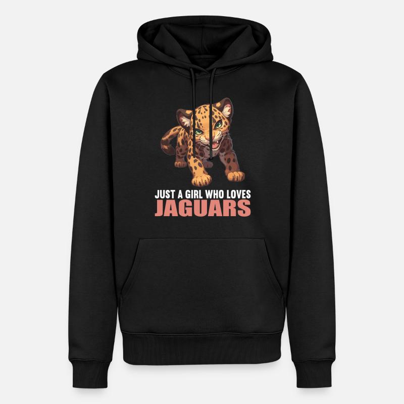 Jaguars Jaguar - Sweat à capuche Premium bio Homme - noir