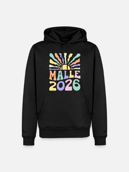 Malle 2026 - Men’s Premium Organic Hoodie - black