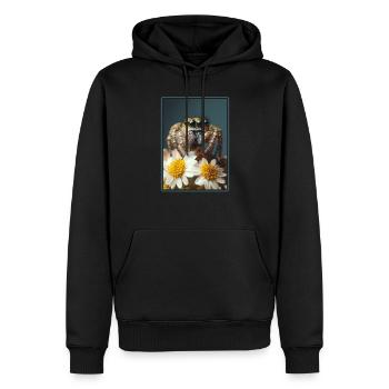 Jumping Spider Springspinnen Springspinne - Männer Premium Bio Hoodie - Schwarz - Vorne - Nico (187cm)