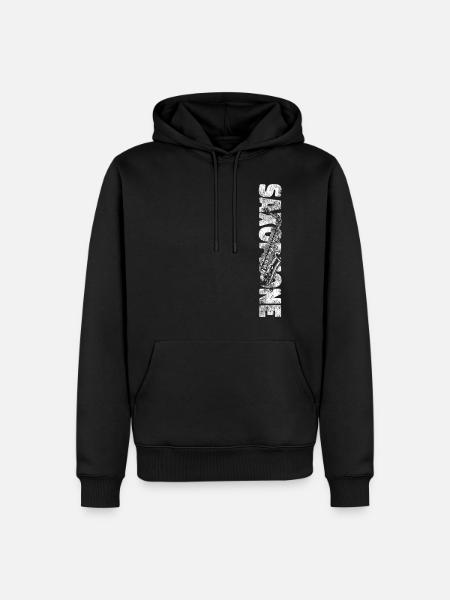 Saxophones Saxophones - Men’s Premium Organic Hoodie - black