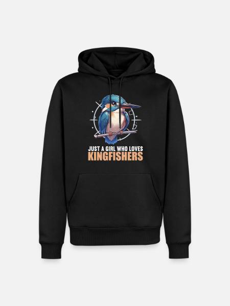 Kingfishers Kingfisher - Men’s Premium Organic Hoodie - black