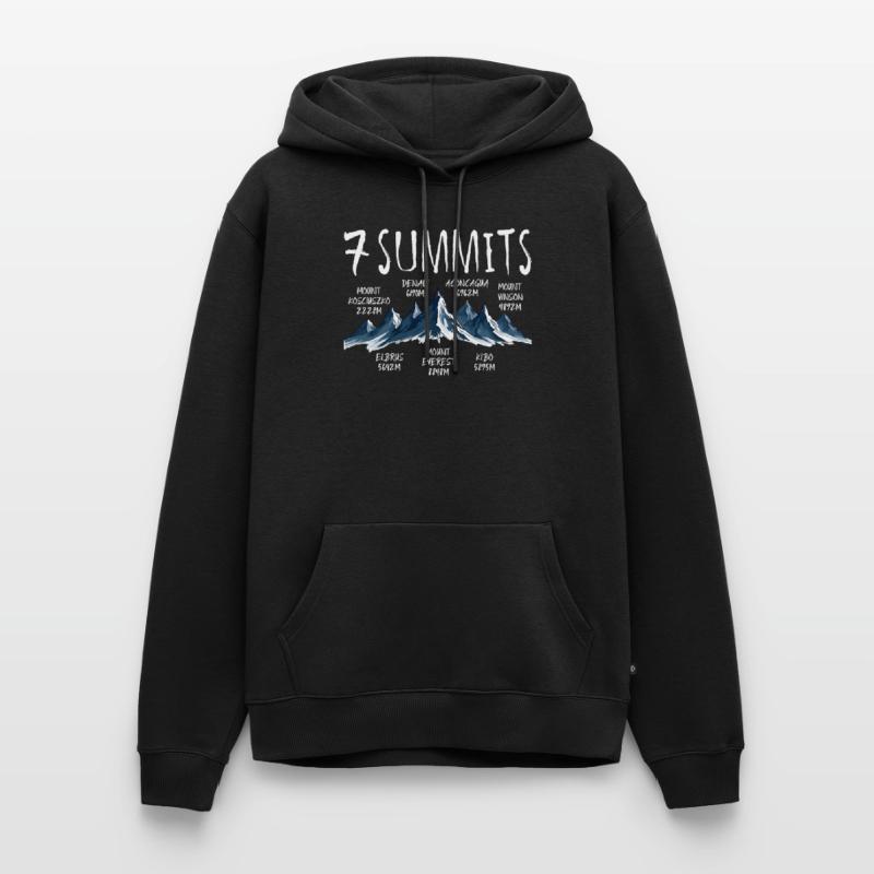 7 Summits Kosciuszko Männer Premium Bio Hoodie