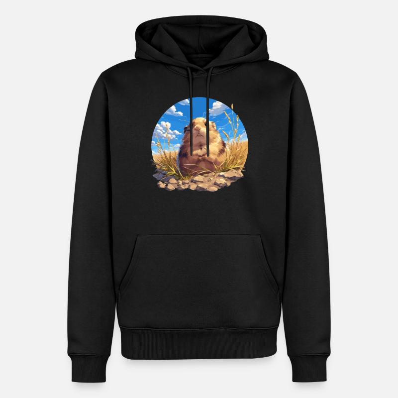 Lemmings Lemming - Sweat à capuche Premium bio Homme - noir