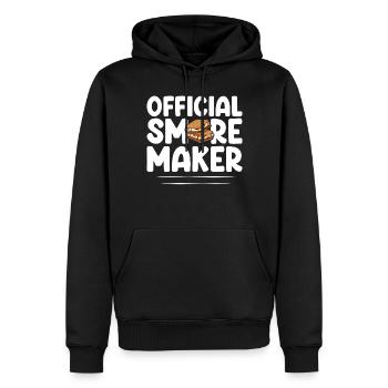 Offizieller Smore Maker Graham Crackers Lustige Smores - Männer Premium Bio Hoodie - Schwarz - Vorne - Nico (187cm)