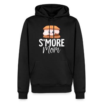 Smore Mom Graham Crackers Drôle Grillé - Sweat à capuche Premium bio Homme - noir - Devant - Nico (187cm)