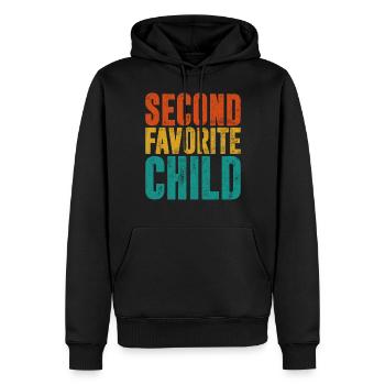 Sister Brother Matching Siblings Twins - Men’s Premium Organic Hoodie - black - Front - Nico (187cm)