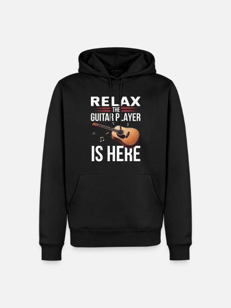 Guitarist Guitarist Musician Guitar Music - Men’s Premium Organic Hoodie - black