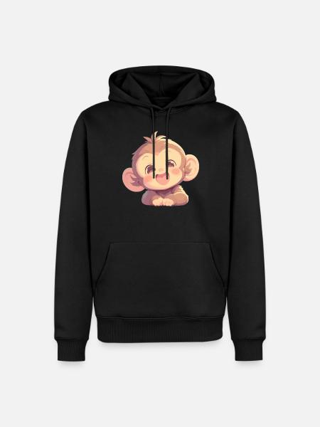 Macaque Macaque - Men’s Premium Organic Hoodie - black