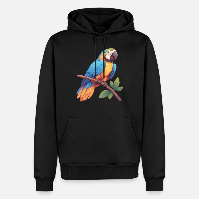 L’ère de l’ara - Sweat à capuche Premium bio Homme - noir