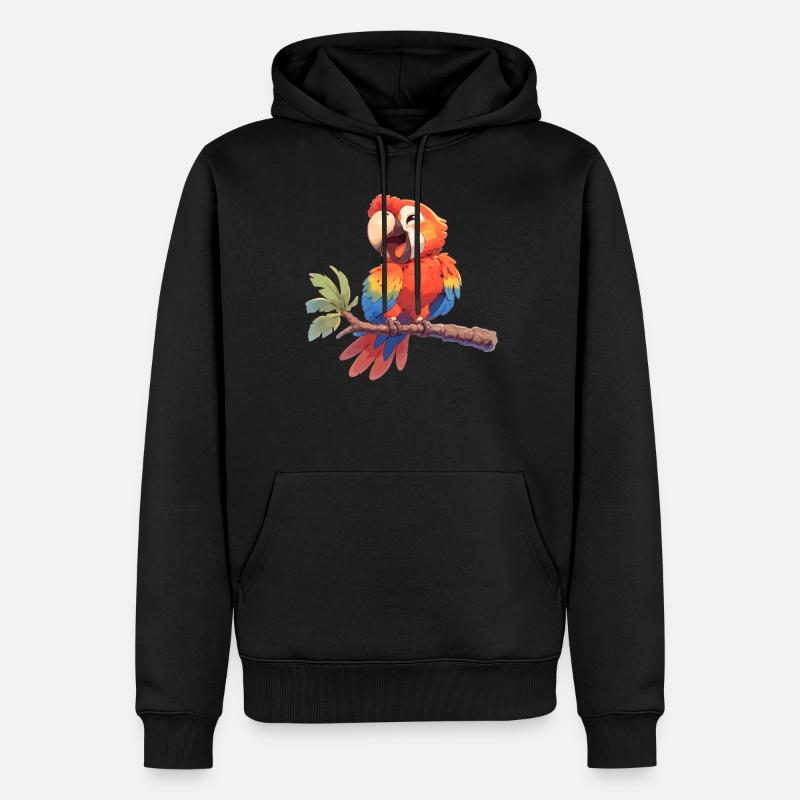 L’ère de l’ara - Sweat à capuche Premium bio Homme - noir