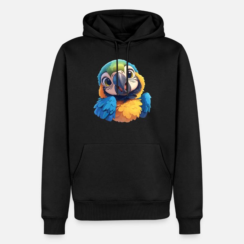 L’ère de l’ara - Sweat à capuche Premium bio Homme - noir