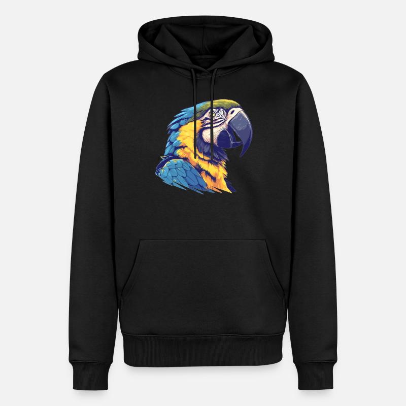 Aras Ara - Männer Premium Bio Hoodie - Schwarz