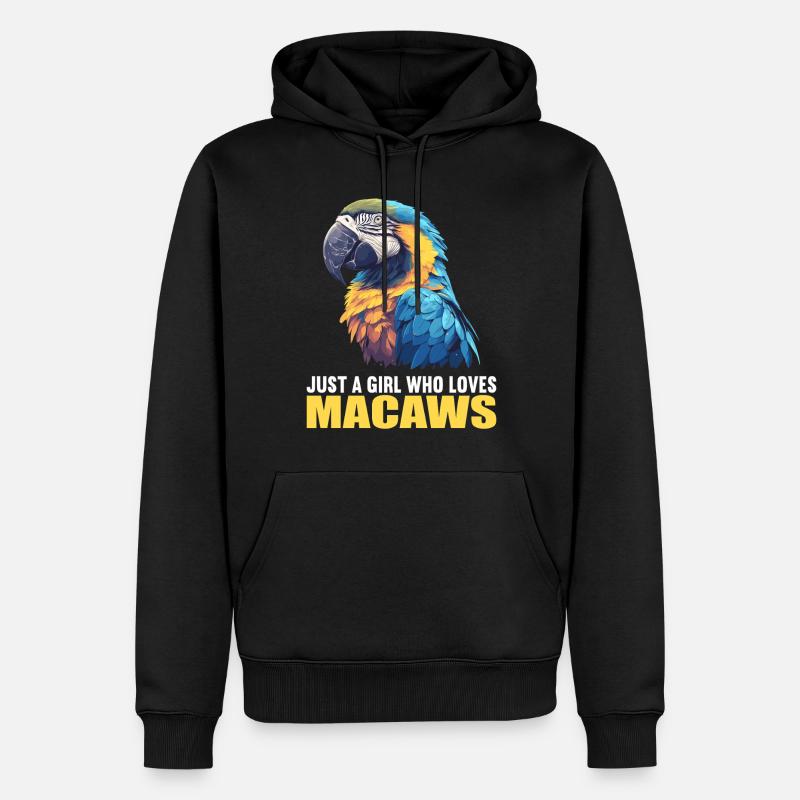 L’ère de l’ara - Sweat à capuche Premium bio Homme - noir