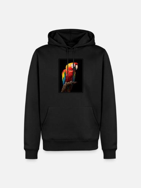 Macaw's Era - Men’s Premium Organic Hoodie - black