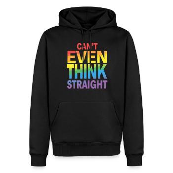 Pride LGBTQ Pride Regenbogen Pride Gay Pride Lgbtq - Männer Premium Bio Hoodie - Schwarz - Vorne - Nico (187cm)