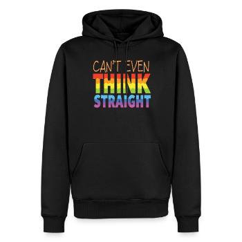 Pride LGBTQ Pride Regenbogen Pride Gay Pride Lgbtq - Männer Premium Bio Hoodie - Schwarz - Vorne - Nico (187cm)