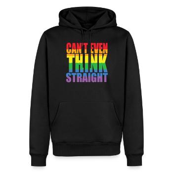 Pride LGBTQ Pride Regenbogen Pride Gay Pride Lgbtq - Männer Premium Bio Hoodie - Schwarz - Vorne - Nico (187cm)