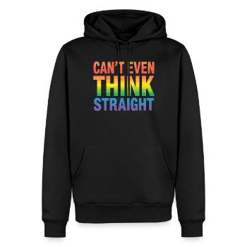 Pride LGBTQ Pride Regenbogen Pride Gay Pride Lgbtq - Männer Premium Bio Hoodie - Schwarz - Vorne - Nico (187cm)