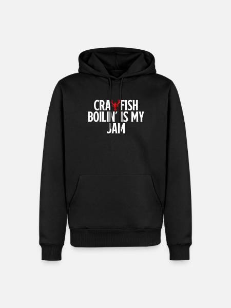 Crawfish Gifts - Männer Premium Bio Hoodie - Schwarz