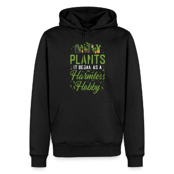 Plant Lover Gardening Plants It - Männer Premium Bio Hoodie - Schwarz - Vorne - Nico (187cm)