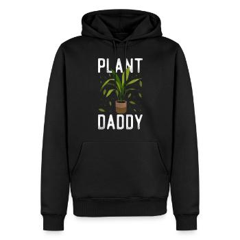 Plant Lover Gardening Plant Daddy - Männer Premium Bio Hoodie - Schwarz - Vorne - Nico (187cm)