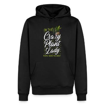 Plant Lover Gardening I'm That - Männer Premium Bio Hoodie - Schwarz - Vorne - Nico (187cm)