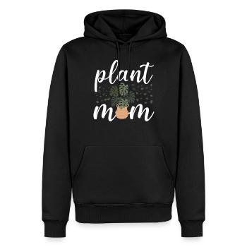 Plant Lover Gardening Monstera - Männer Premium Bio Hoodie - Schwarz - Vorne - Nico (187cm)