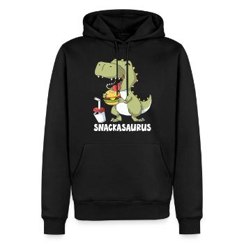 Décorations de fête de dinosaures - Sweat à capuche Premium bio Homme - noir - Devant - Nico (187cm)