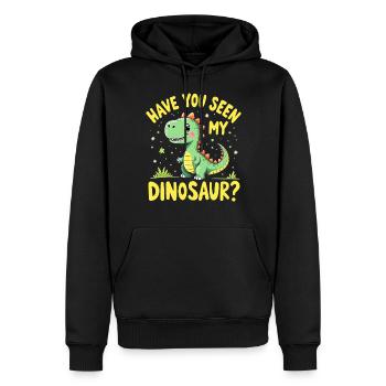 Dinosaur Party Decorations - Männer Premium Bio Hoodie - Schwarz - Vorne - Nico (187cm)