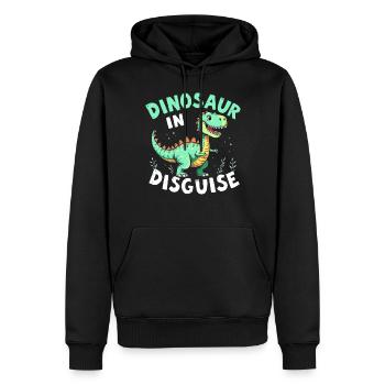 Dinosaur Party Decorations - Männer Premium Bio Hoodie - Schwarz - Vorne - Nico (187cm)