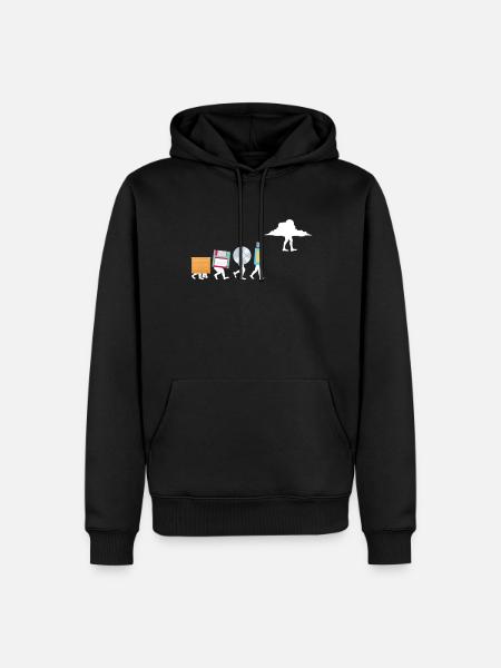 Programmierer Computercodierungssoftwareentwickler - Männer Premium Bio Hoodie - Schwarz