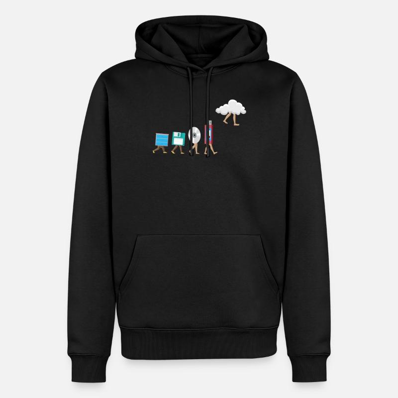 Programmierer Computercodierungssoftwareentwickler - Männer Premium Bio Hoodie - Schwarz