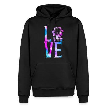 Plant Lover Gardening Monstera - Männer Premium Bio Hoodie - Schwarz - Vorne - Nico (187cm)