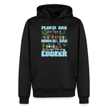 Plant Lover Gardening Dad Plants - Männer Premium Bio Hoodie - Schwarz - Vorne - Nico (187cm)