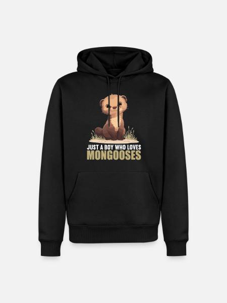 Mongoose's Mongoose - Men’s Premium Organic Hoodie - black