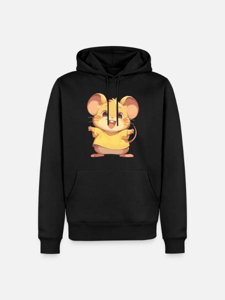 Mice Mouse - Men’s Premium Organic Hoodie - black