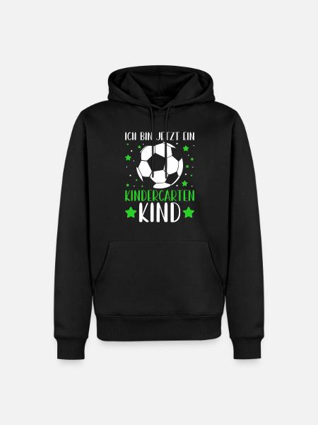 Kids Kindergarten Kid Rainbow Girl - Men’s Premium Organic Hoodie - black