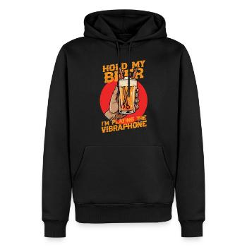 Vibraphon Marimba - Männer Premium Bio Hoodie - Schwarz - Vorne - Nico (187cm)