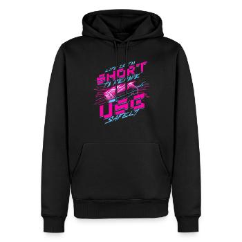 Theoretical Computer Scientist - Männer Premium Bio Hoodie - Schwarz - Vorne - Nico (187cm)