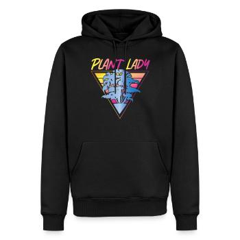 Plant Lover Gardening Mom Monstera - Männer Premium Bio Hoodie - Schwarz - Vorne - Nico (187cm)