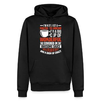 Lustige Dialysetechnik Hämodialyse Nephrologie - Männer Premium Bio Hoodie - Schwarz - Vorne - Nico (187cm)